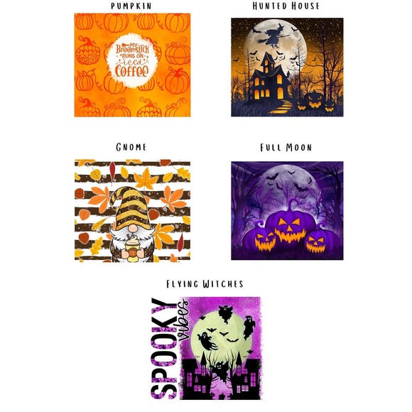 Halloween Personalized 20 Oz Stainless Steel Tumbler - Picture 4 of 4